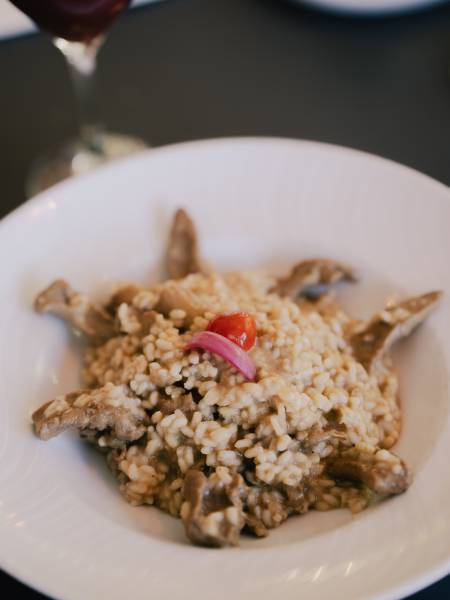 Risotto Canard et Cèpes